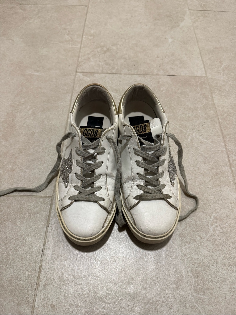Golden Goose Hi Star Low Platform Sneakers